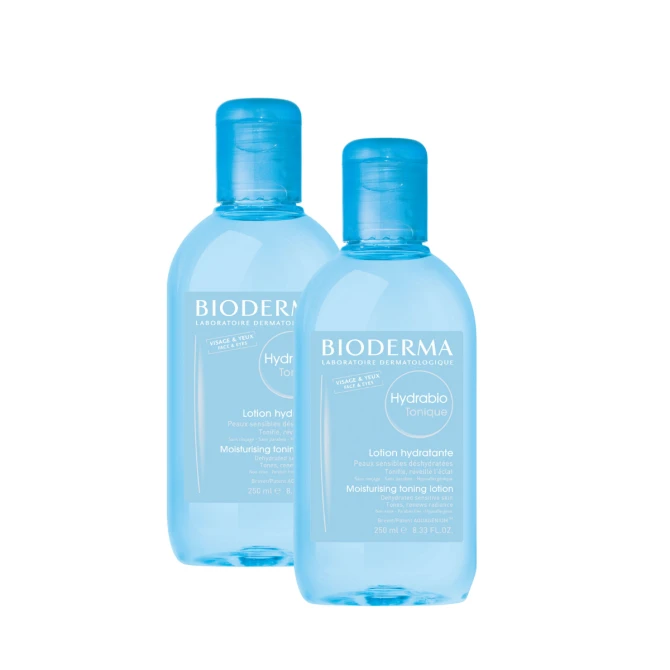 DUOPAK BIODERMA HYDRABIO TONIQUE Nawilżający Tonik - 2 x 250 ml