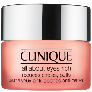 Clinique All About Eyes™ Rich Cream bogaty krem pod oczy redukujący sińce i opuchliznę oraz linie i drobne zmarszczki 15ml