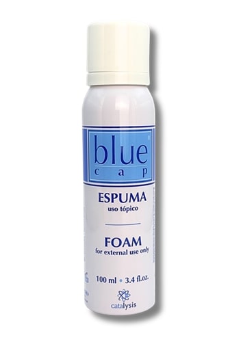 BLUE CAP Foam Reduces and Eliminates Exfoliation - 100 ml