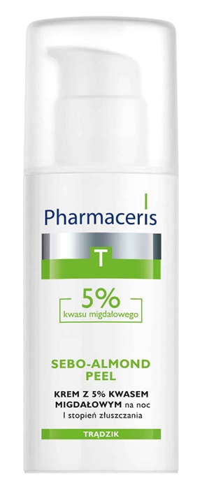 PHARMACERIS T SEBO-ALMOND PEEL Krem z 5% kwasem migdałowym
