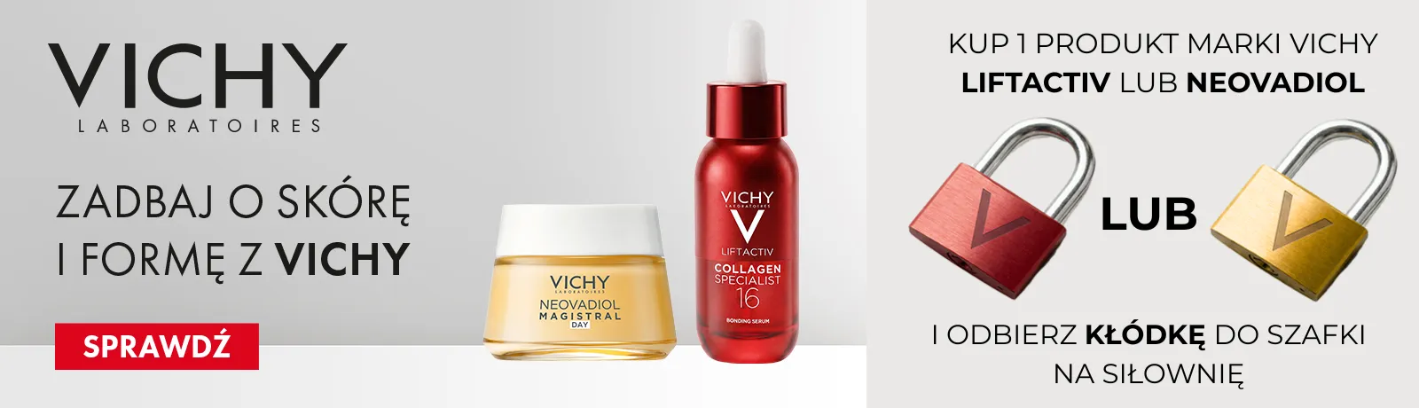 Vichy klodka 1+1