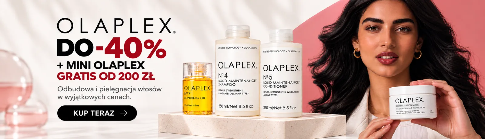 Olaplex miniprodukt przy zakupie 2 produktów