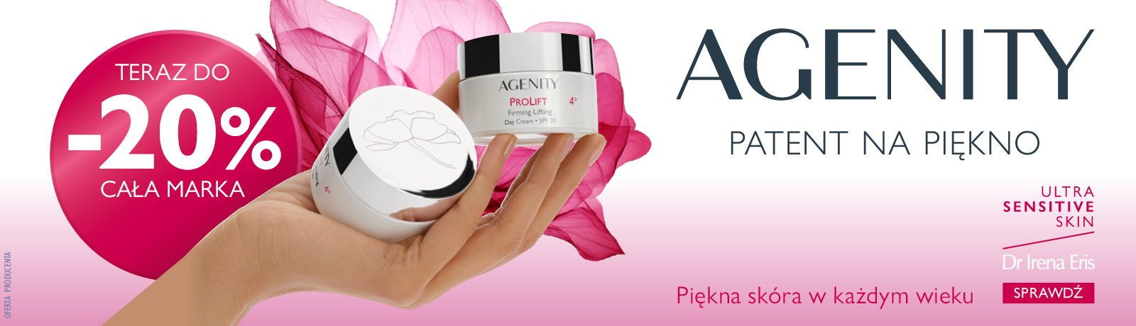 Agenity promocja -20%