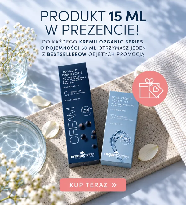 organic series gratis krem 15ml