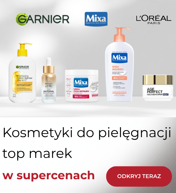 PIELĘGNACJA GARNER, MIXA i L`OREAL PARIS w supercenach