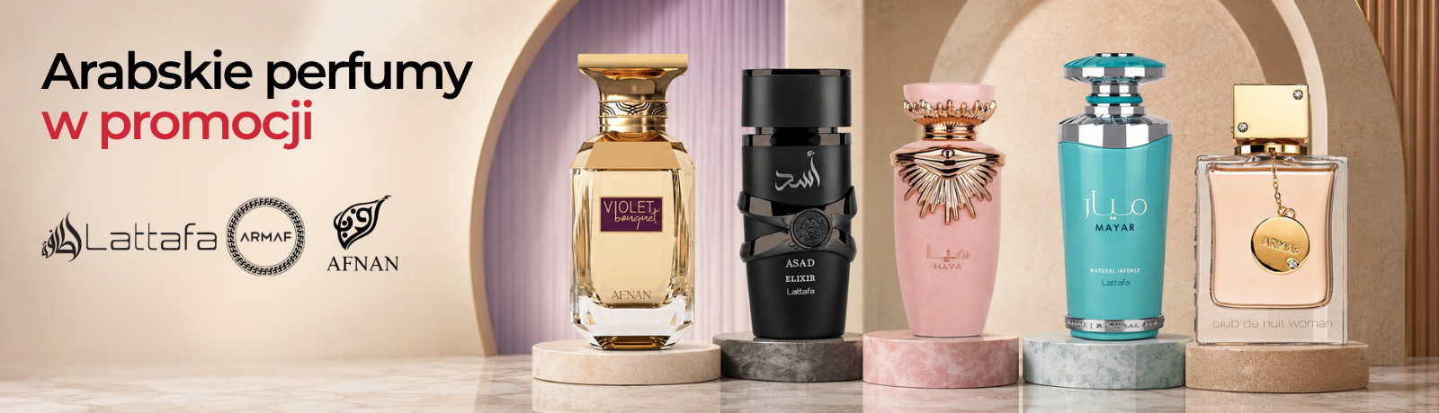 Perfumy arabskie w promocji