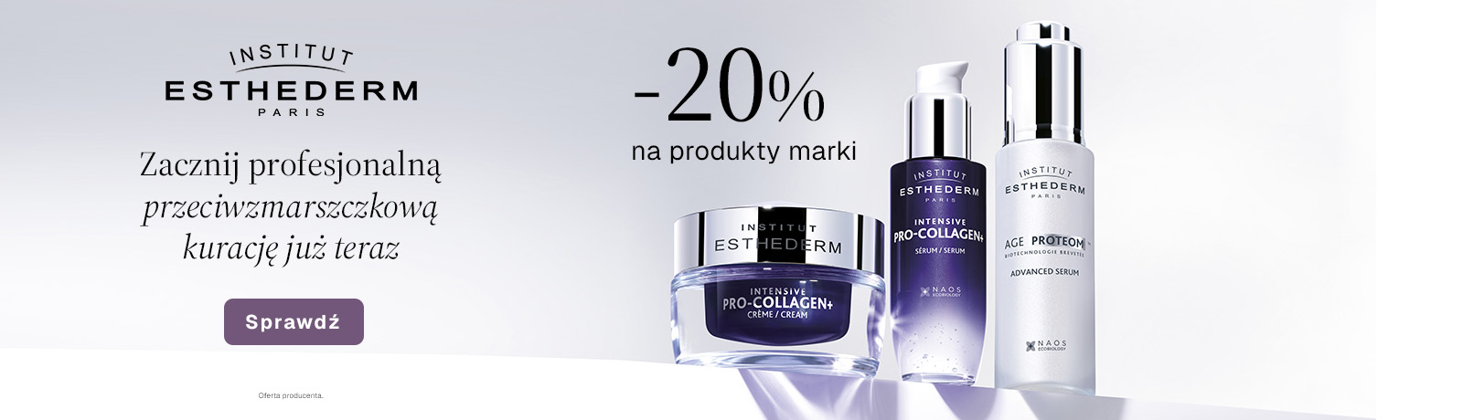 Institut Esthederm promocja -20%
