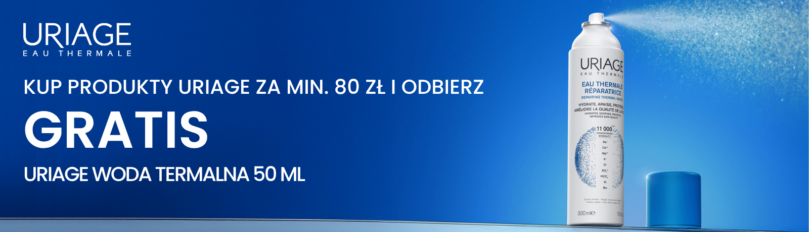 uriage woda termalna gratis