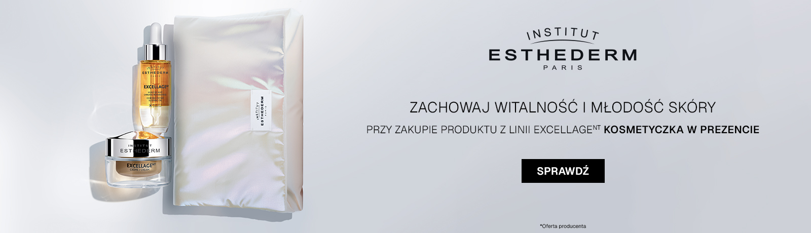 Institut Esthederm kosmetyczka perłowa