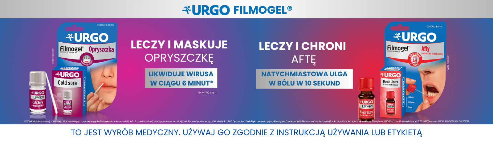 URGO plastry